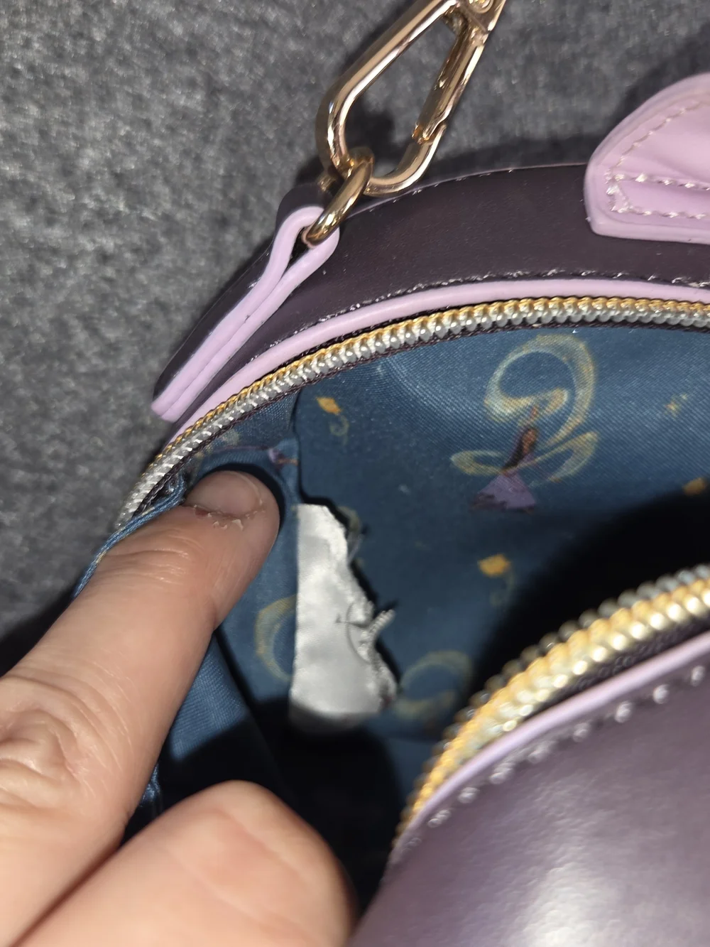 Enchanting crossbody bag features Asha from Disney's 'Wish' animated film,